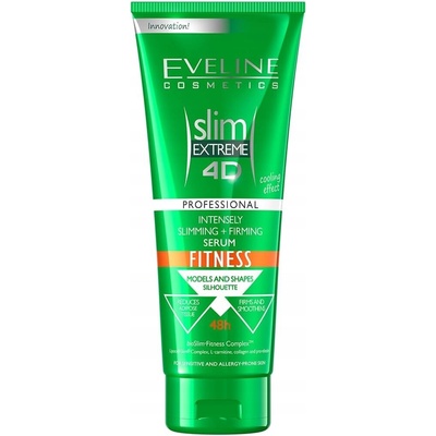 Eveline Cosmetics Slim 4D Fitness zeštíhlující a zpevňující sérum 250 ml – Zboží Dáma