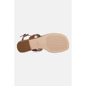 MICHAEL Michael Kors сандали с равна подметка дамски от кожа Marcia Thong Sandal (40S6MCFS1L.230)