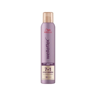 Wellaflex Style & Nourish 7v1 penové tužidlo, fixácia 2, 200 ml