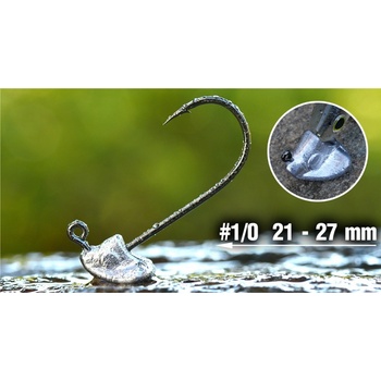 RedBass Neváznoucí jigová hlava StandUp Pro Sickle vel.1 7g 5 ks