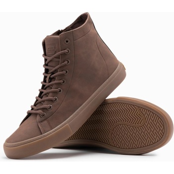 Ombre Clothing Мъжки високи маратонки с гумен връх кафяво Ombre Clothing Ombre Clothing | Kafyav | МЪЖЕ | 40