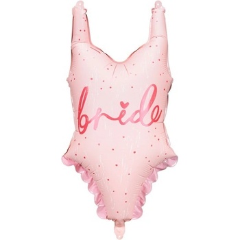 Party Deco Фолиев Балон, Бански Костюм "Bride", 46х76 см
