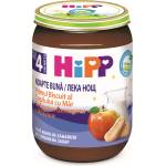 Hipp Био млечна каша Hipp Лека нощ - Ябълка и бисквитки, 190 g (5514) - ozone