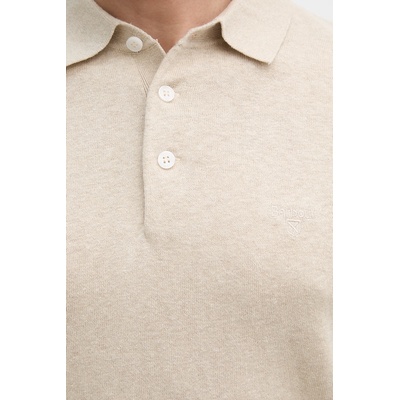 Barbour Тениска с яка с лен Barbour Muston (MKN1713)