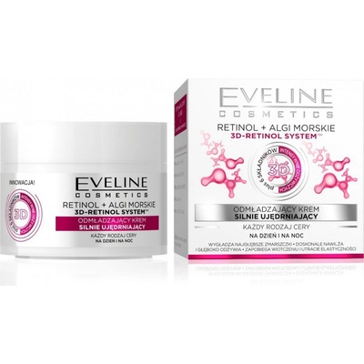 Eveline Retinol+Algi Morskie zpevňující pleťový krém na den a noc 50 ml