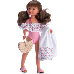 Asi Dolls Кукла Asi Dolls - Силия, с плажен тоалет, 30 cm (166550)
