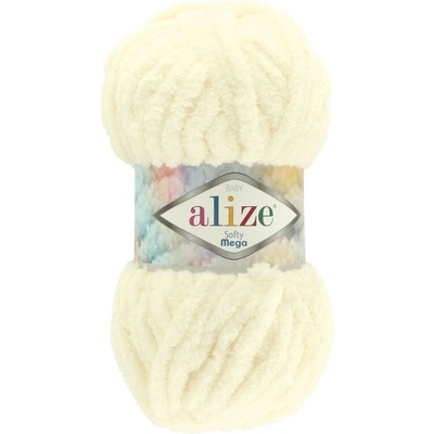 Alize Softy Mega 62 krémová
