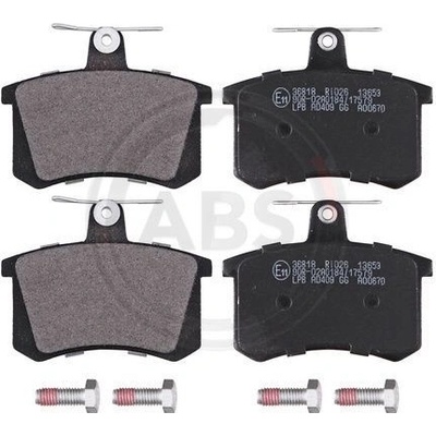 Sada brzdových platničiek kotúčovej brzdy A.B.S. 36785