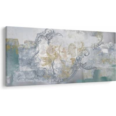 Obraz - Malba na stěně, jednodílný 200x100 cm