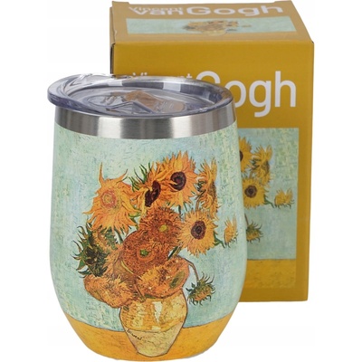 Duo termohrnek 300 ml slunečnice zelený