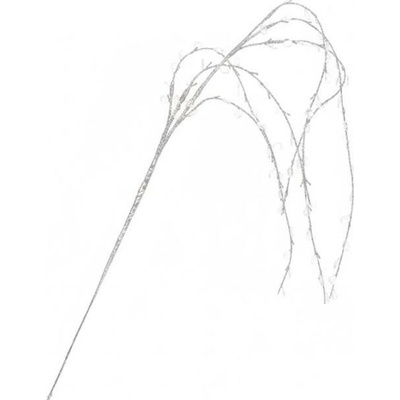 KONÁR KRYŠTÁLIKY STRIEBORNÝ 110CM