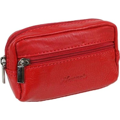 Kľúčenka MERCUCIO Puzdro na kľúče krvavo-červené teľacia koža