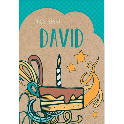 Albi Přání k svátku - David