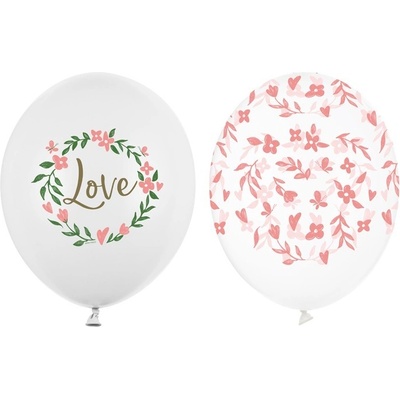 Party Deco Латексови Балони "Love" 30см - (1 пакет / 2 бр. )