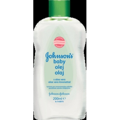 Johnson´s Baby olej s Aloe Vera 200 ml