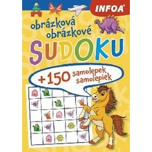 Sudoku pro děti + 150 samolepek Sudoku pre deti + 150 samolepiek – žlutý sešit, Brožovaná vazba Paperback