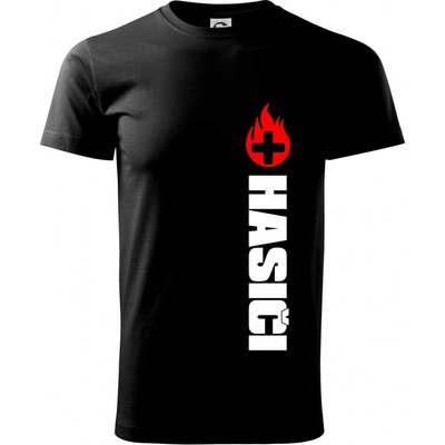 Hasiči zdravotník Klasické pánské triko černá