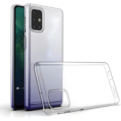 Samsung Прозрачен защитен калъф за Samsung Galaxy M31S - Прозрачен KP9389