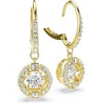 Swarovski обици дамски позлатени с циркон UNA (5758095)