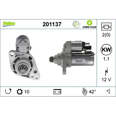 Startér VALEO 201137