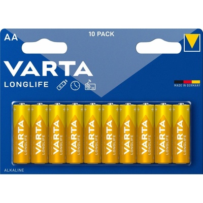 Varta Longlife AA 10ks 4106101461