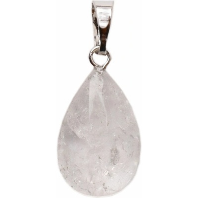 Nefertitis Křišťál přívěsek plochá kapka NF9982