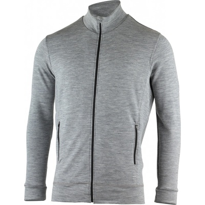 Merino Lasting THERM 8499 šedé vlněná mikina