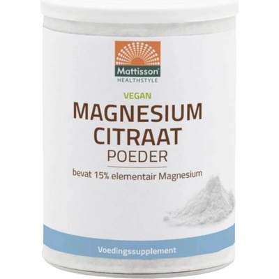 Mattisson Healthstyle Vegan Magnesium Citrate, 200 g, Mattisson Healthstyle (MT2335)
