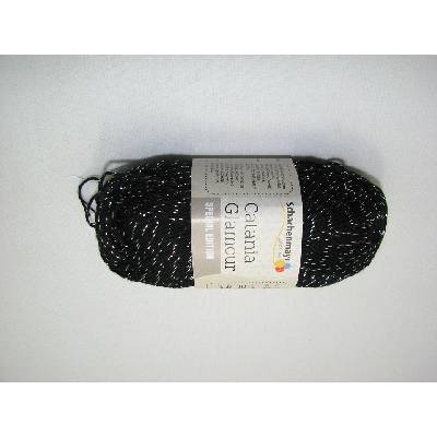 Catania glamour 50g-00199 čierna