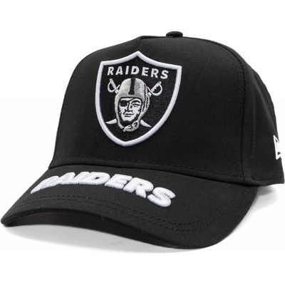 New Era NFL Visor Hit 9FORTY A-Frame Las Vegas Raiders Black