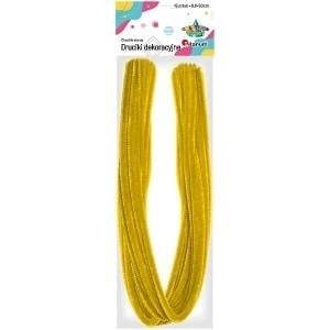 TITANUM Decorative wires 0, 6x50cm yellow 15pcs