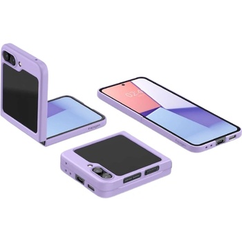 Image 1 of Spigen Калъф Spigen - Air Skin, Galaxy Z Flip5, Rose purple (8809896745741)