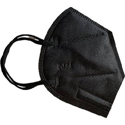 Respirator na tvár FFP2/KN95 Čierný 1ks
