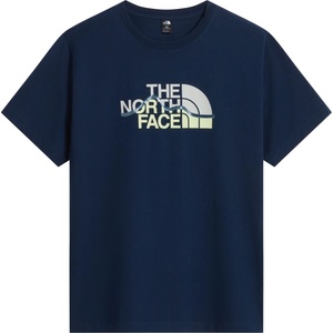 The North Face Мъжка тениска The North Face Mountain Line Regular Short Sleeve Tee T-shirt - Summit Navy - размер XL (217-0608-0115)