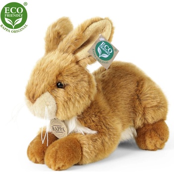 Rappa Плюшено Кафяво Зайче, лежащо, 23 см. , серия Еко приятели (221383)