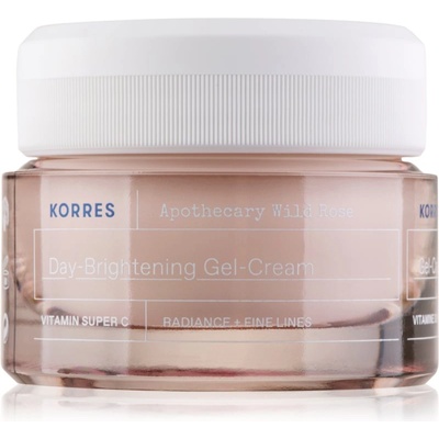 KORRES Wild Rose хидратиращ гел-крем за озаряване на лицето 40ml