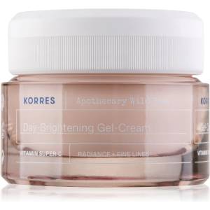 KORRES Wild Rose хидратиращ гел-крем за озаряване на лицето 40ml