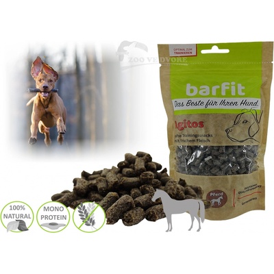Barfit AGITOS monoprotein měkká tréninková odměna konina 350 g