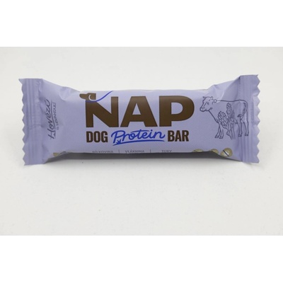 NAP Dog Proteinová tyčinka pro psy hovězí s levandulí 50 g