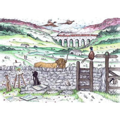Ravensburger - Puzzle Yorkshire Dales - 1 000 piese