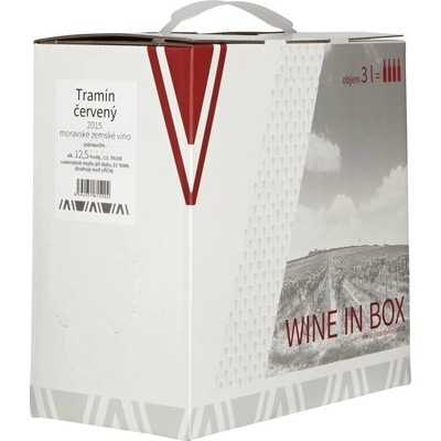 Vinařství Vajbar Tramín červený Bílé 13,5% 3 l (karton)
