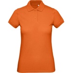B&C Collection B&C INSPIRE POLO / Дамска поло тениска от органичен памук пике - градско оранжево XXL (010440u4305)