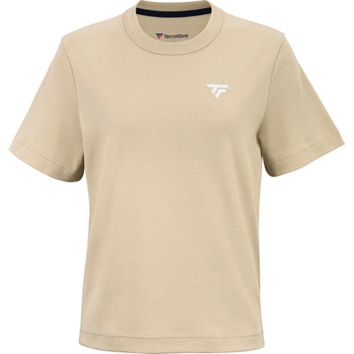 Dámske tričko Tecnifibre W Graphic Tee Sand 2025