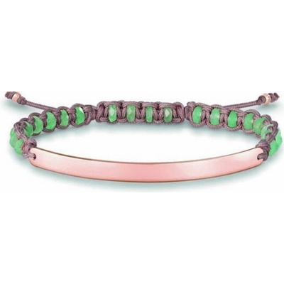 Thomas Sabo dámský náramek LBA0054 zelená