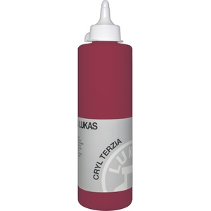 LUKAS Cryl Terzia Plastic Bottle АКРИЛНА боя Alizarin Crimson 500 ml 1 бр (748660500)