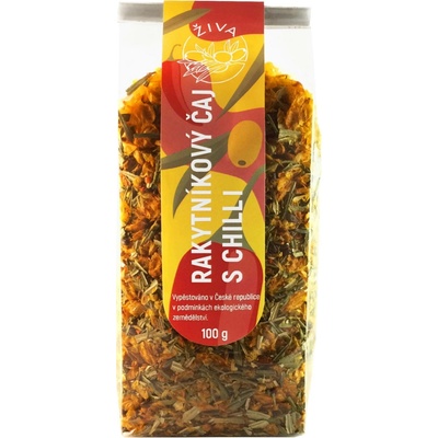 ŽIVA rakytník Rakytníkový čaj s chilli 100 g