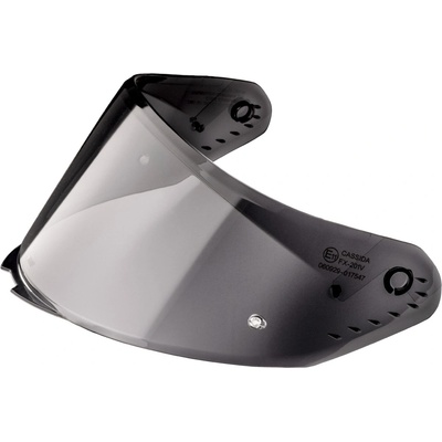 Plexi pro přilby Cassida AERO s přípravou pro Pinlock tmavé