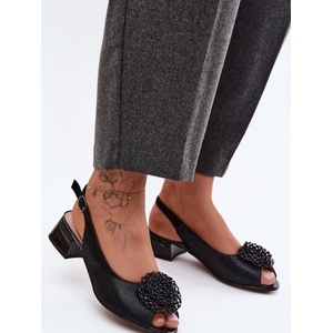 Step in style Дамски сандали с ток модел 229718 Step in style