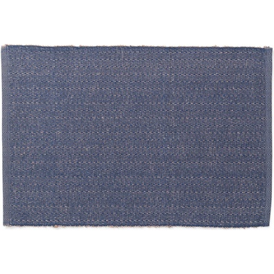 Lyngby Подложка за чинии Herringbone от рециклиран материал синя (607195)