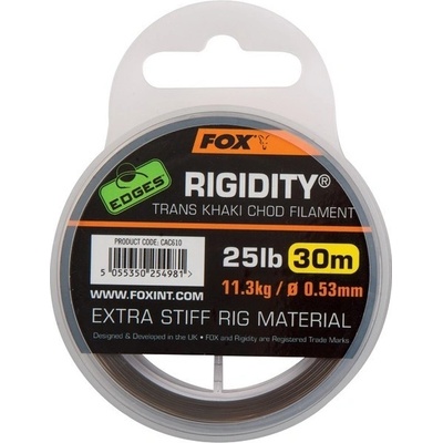 FOX Edges Rigidity Trans Khaki 30 m 0,53 mm